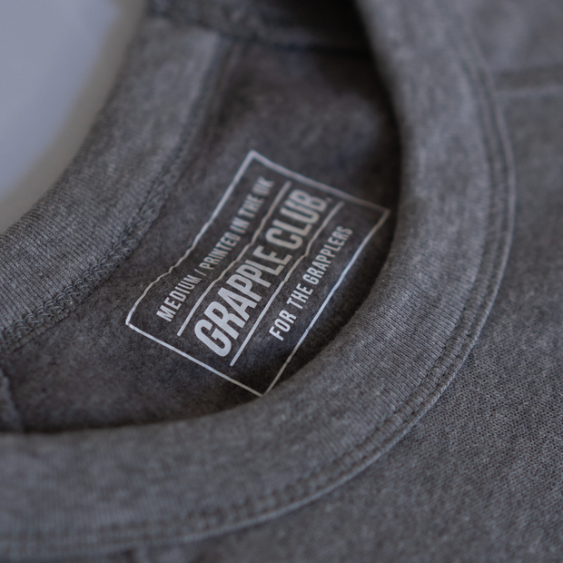 The Grapple Club - Vintage Sweatshirt - Athletic Grey