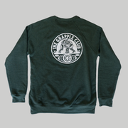 The Grapple Club - Vintage Sweatshirt - Forrest Green